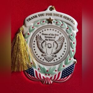 Lenox "Thank You For Your Service"